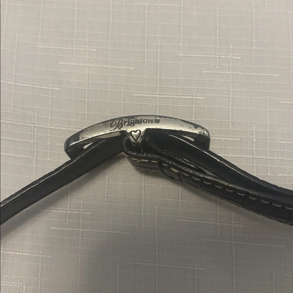 VTG Brighton Ladybug Appliqué Rattan Vegan Leather Crossbody Bag Cottagecore - Picture 5 of 15